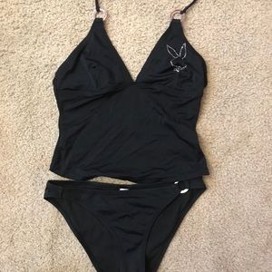 Play boy bunny bikini black